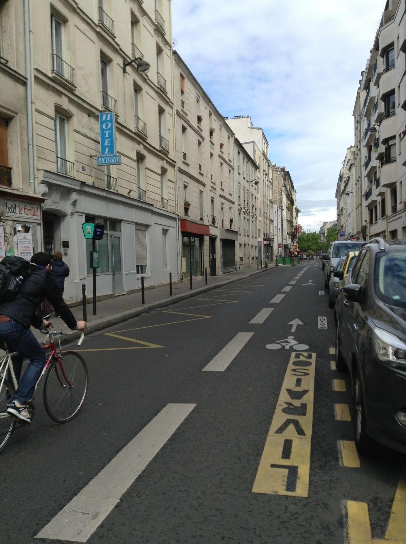 Hotel Richard Paříž Exteriér fotografie Rue de la République